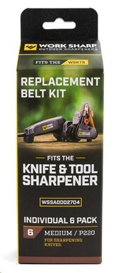 WSSA0002704-I Work Sharp WSKTS Medium P220 Grit Belt Accessory Kit