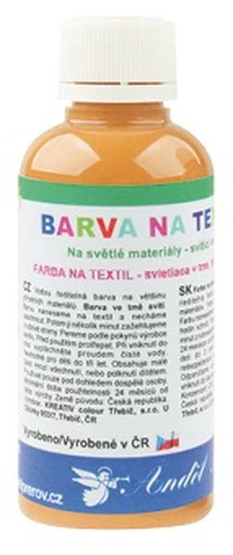 Barva na textil 50g - 15. ZLATÁ
