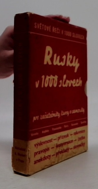 Rusky v 1000 slovech: pro začátečníky, kurzy a samouky