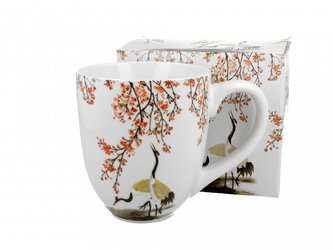 Hrnek XXL SAKURA A JEŘÁBI 1000 ml