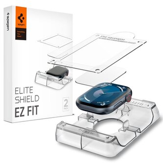Spigen Eliteshield EZ Fit 2 Pack, transparency - Apple Watch 10 46mm