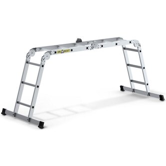 Multifunkční žebřík 4x3 příčky DRABEST DU4x3 HOME 150 kg