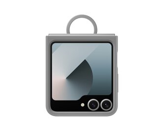 EF-PF741TJE Samsung Silikonový Kryt s Kroužkem pro Galaxy Z Flip 6 Gray (Pošk. Balení)