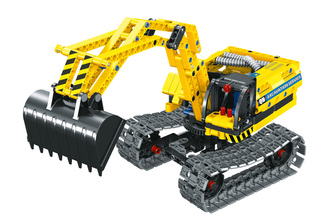 iM.Master Stavebnice bagr robot 2v1 31x14x16 cm