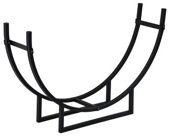 stojan na krbové dřevo 92x21x55 cm