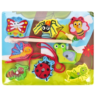 Dřevěná skládačka hmyz