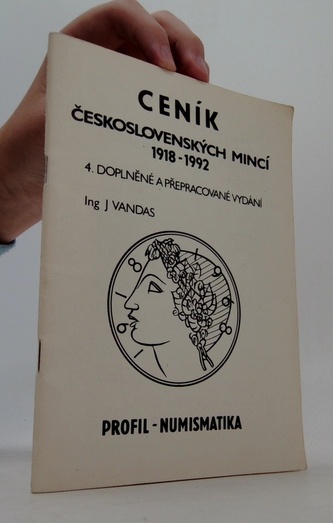 Cenik  československych minci 1918-1992