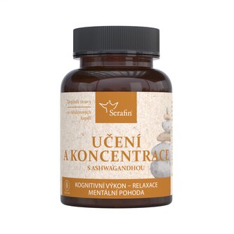 Učení a koncentrace 90 ks kapslí