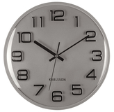 Designové nástěnné hodiny 6022SI Karlsson 30cm