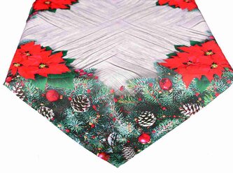 Ubrus vánoční, Vánoční hvězda 35 x 160 cm