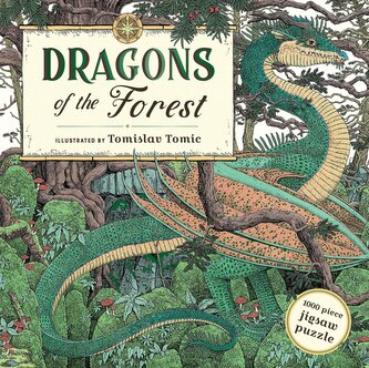 Dragons of the Forest. 1000 Piece Jigsaw Puzzle