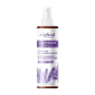 BioFresh Lavender Micelární čistící voda s organickým levandulovým olejem 200ml BioFresh Lavender Micelární čistící voda s organickým levandulovým olejem 200ml