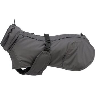Outdoorový kabátek LIMOUX, kamenná šedá - L: 55cm, hruď: 72-84cm, krk: 36-56cm