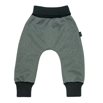 Dětské softshellové kalhoty Šedý melír; Barva: šedá; Velikost: 80