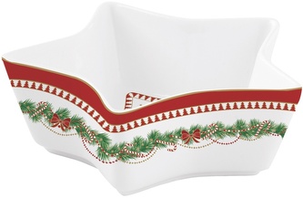 Porcelánová miska Magie De Noel ve tvaru hvězdy