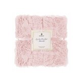 Deka 160x200 cm dvouvrstvá SPRINGOS LOTUS starorůžová