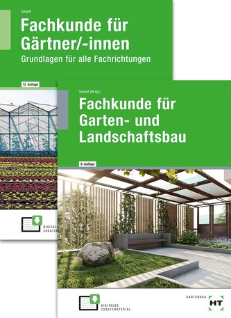 Paket Fachkunde für Gärtner + Fachkunde für Garten- und Landschaftsbau