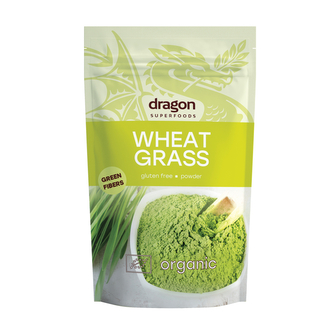 Dragon Superfoods Pšeničná tráva - mladá pšenice (Wheat Grass) bio prášek 150 g