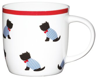 Porcelánový hrnek Sitting Westies