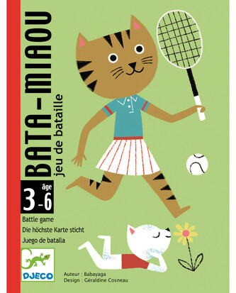 DJECO Karetní hra Bata - Mňau