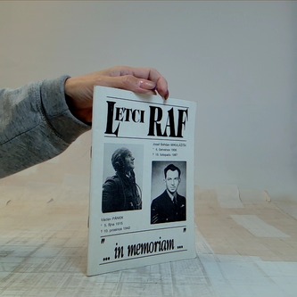 Letci RAF: Václav Pánek, Josef Bohdan Mikuláštík "... in memoria