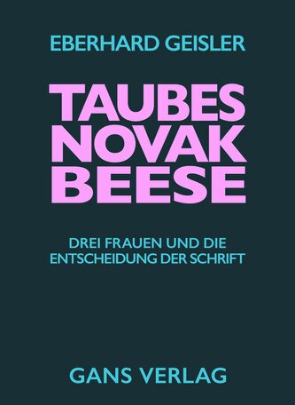Taubes, Novak, Beese