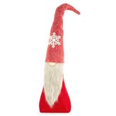 Vánoční figurka ELFIE MAX SKŘÍTEK červený 87 cm Mybesthome