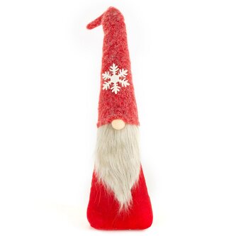 Vánoční figurka ELFIE SKŘÍTEK červený 62 cm Mybesthome