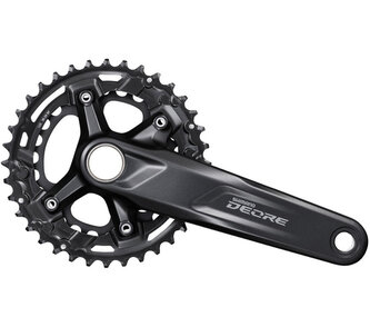 kliky Shimano Deore FC-M4100 2x10 36x26z 175mm boost černé original balen