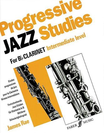 Progressive Jazz Studies for B-Flat Clarinet, Intermediate Level/Etudes Progressives de Jazz Pour Clarinette - Niveau Intermedia