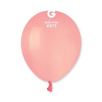 Balonky 13 cm - Světle růžové baby pink - 100 ks
