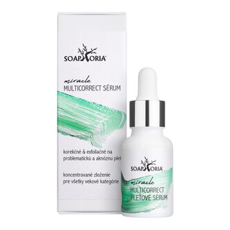 Korekční s Exfoliační sérum pro problematickou a aknózní pleť 15ml Soaphoria
