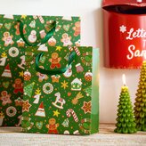 Dárková taška | Cymka | perník | 14x27x33 | 874418