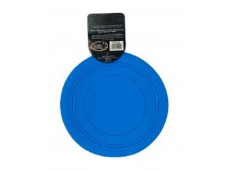 Frisbee modrý - TPR 18x18x18cm
