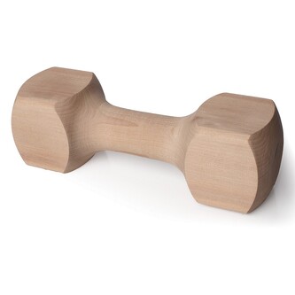 Dřevěná činka aport, 25cm Dřevěná činka aport, 25cm