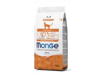 MONGE Cat Monoprotein STERILISED Kachna 35/12   1,5kg