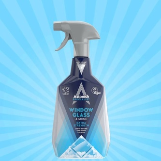 Specializovaný sprej na okna a skla Glass & Shine 750ml Astonish