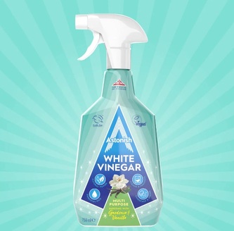 Bílý ocet s vůní gardenie a vanilky 750ml Astonish