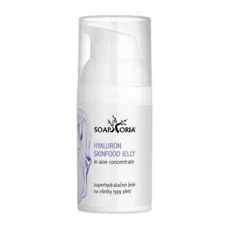 Superhydratační želé - vyhlazení a elasticita pleti Hyaluron Skinfood Jelly 30ml Soaphoria