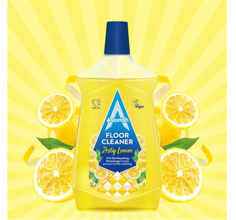 Specializovaný čistič na podlahy Citrus Burst s vůní citrusu 1l Astonish