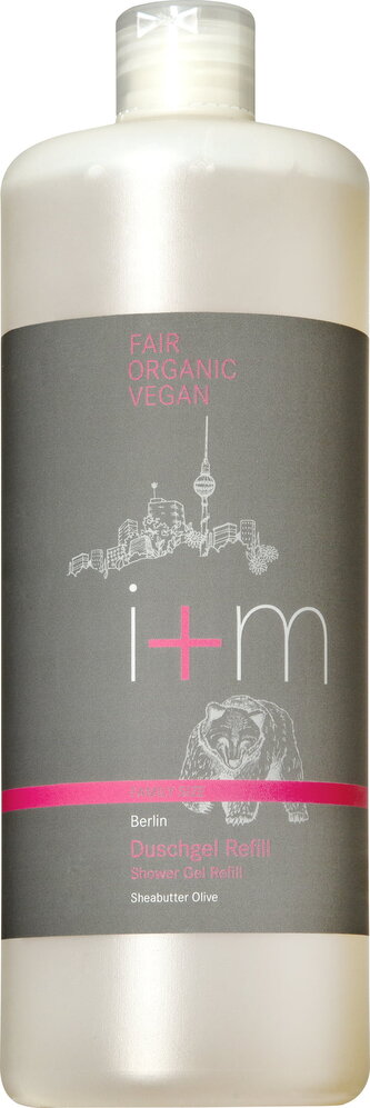 Berlin sprchový gel s bambuckým máslem a olivami 1l i+m Naturkosmetik