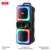 Maxi Reproduktor BlueTooth XO-F55 s karaoke systémem, barva černá