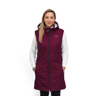 Dámská zimní softshellová vesta s beránkem Fuchsie; Barva: fuchsiová; Velikost: S