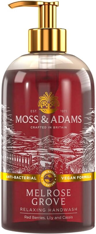 Moss & Adams Relaxační mýdlo na ruce Melrose Grove s vůní červených bobulí 500ml Moss &  Adams