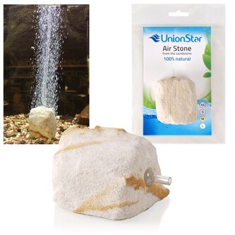 UnionStar - Vzduchovací kámen pískovec M, 150-250g
