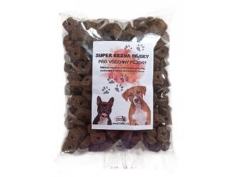 Kroužky jehněčí 2kg sáček - poloměkký pamlsek