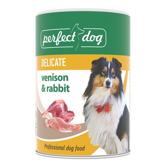 Perfect Dog Venison&Rabbit (DELICATE) 400g Perfect Dog Venison&Rabbit (DELICATE) 400g