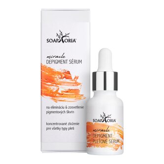 Sérum na eliminaci a zesvětlení pigmentových skvrn na všechny typy pleti 15ml Soaphoria