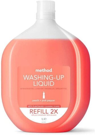Přípravek na nádobí Peach and Pepper 1l Method