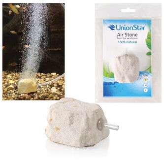 UnionStar - Vzduchovací kámen pískovec S, 80-150g